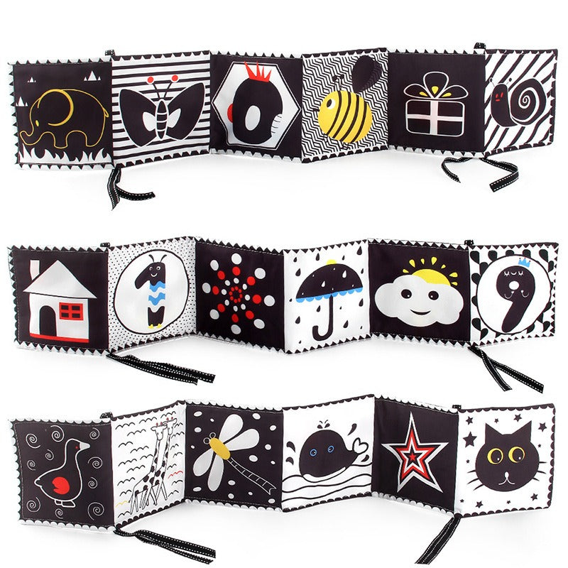 Baby Crib Early Education Cloth Book