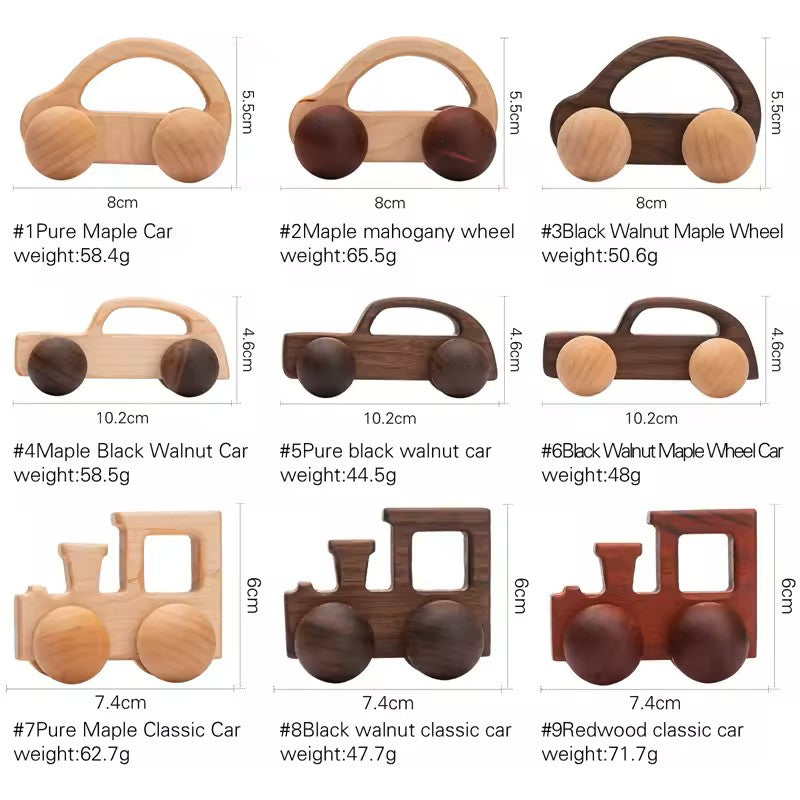 Gentle Wheels Wooden Cars