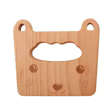 Kids Wooden Kitchen Knife (Safe Cutting Tool)
