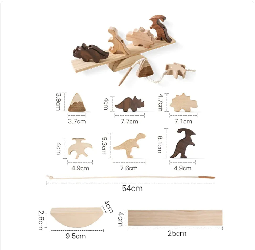 Solid Wood Stacking & Threading Set