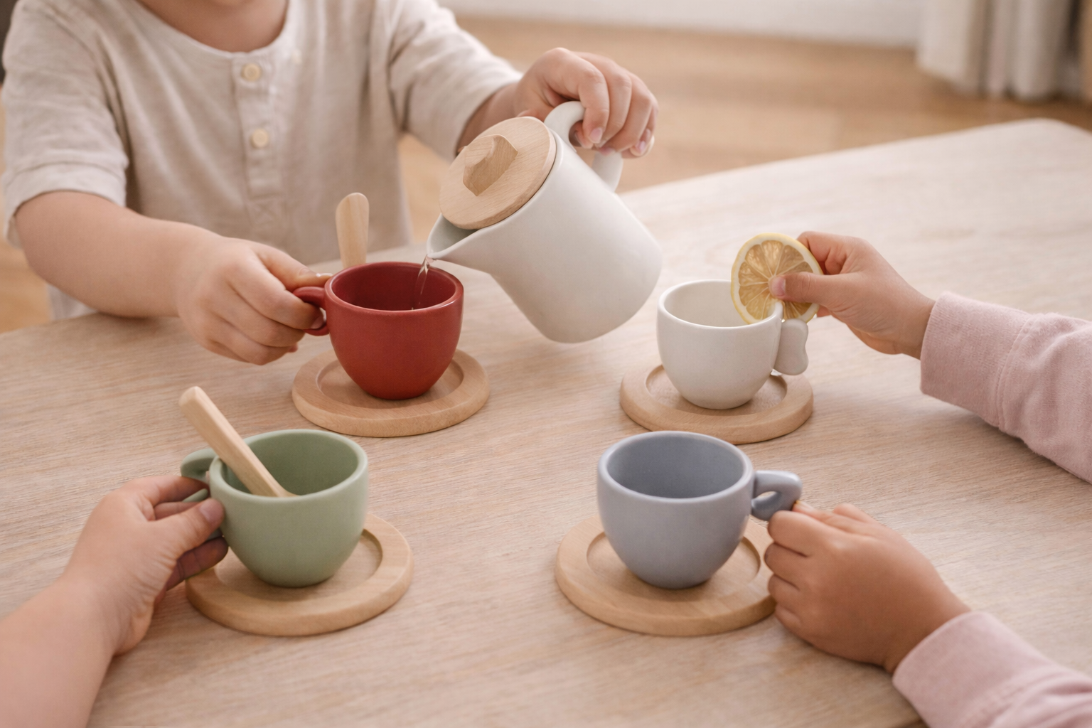 Silicon Tea Party Set