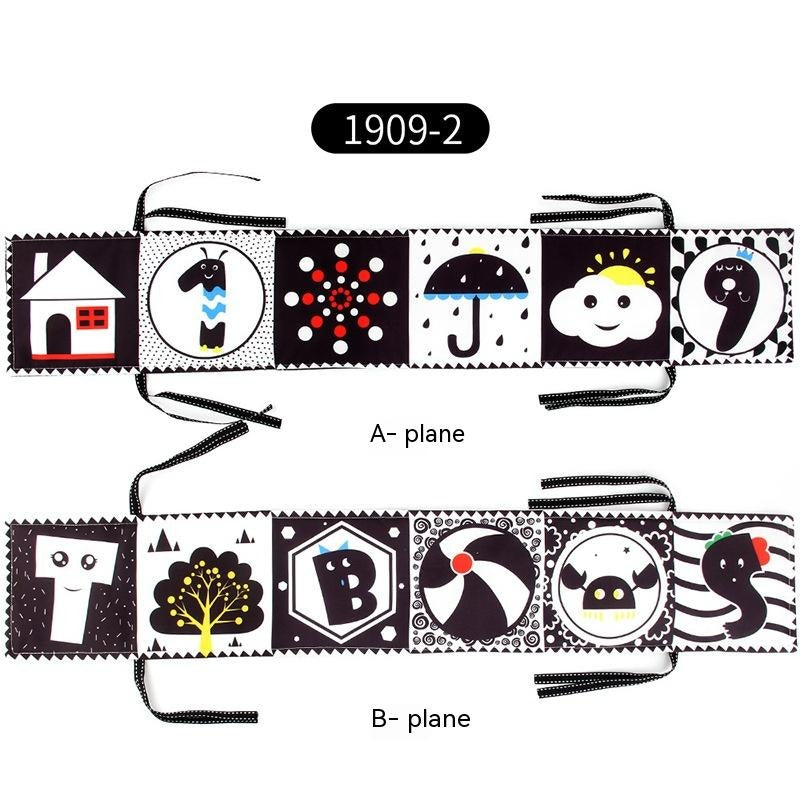 Baby Crib Early Education Cloth Book